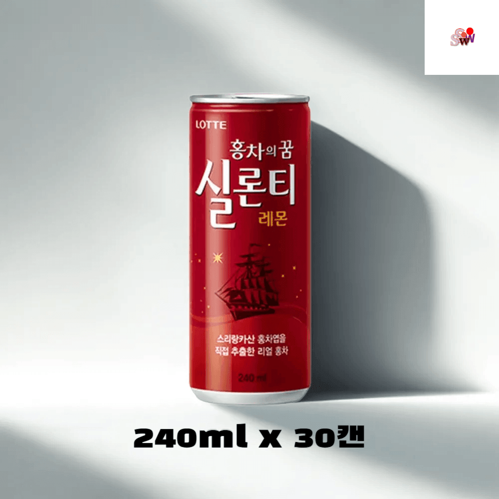 실론티 하이볼 홍차의 꿈 레몬홍차음료 240mlx30캔x1박스
