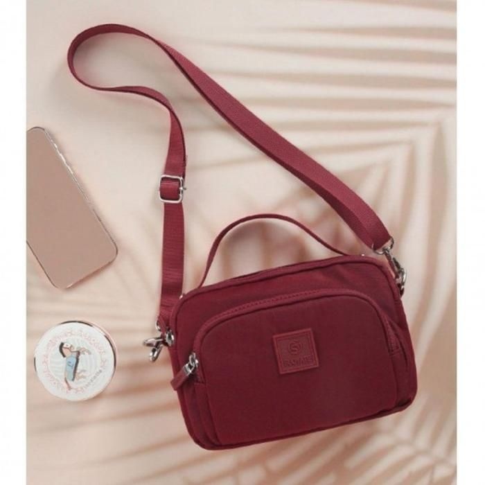 메신저백  와인 중년 쇼퍼백 엄마크로스백 (3iAwy)