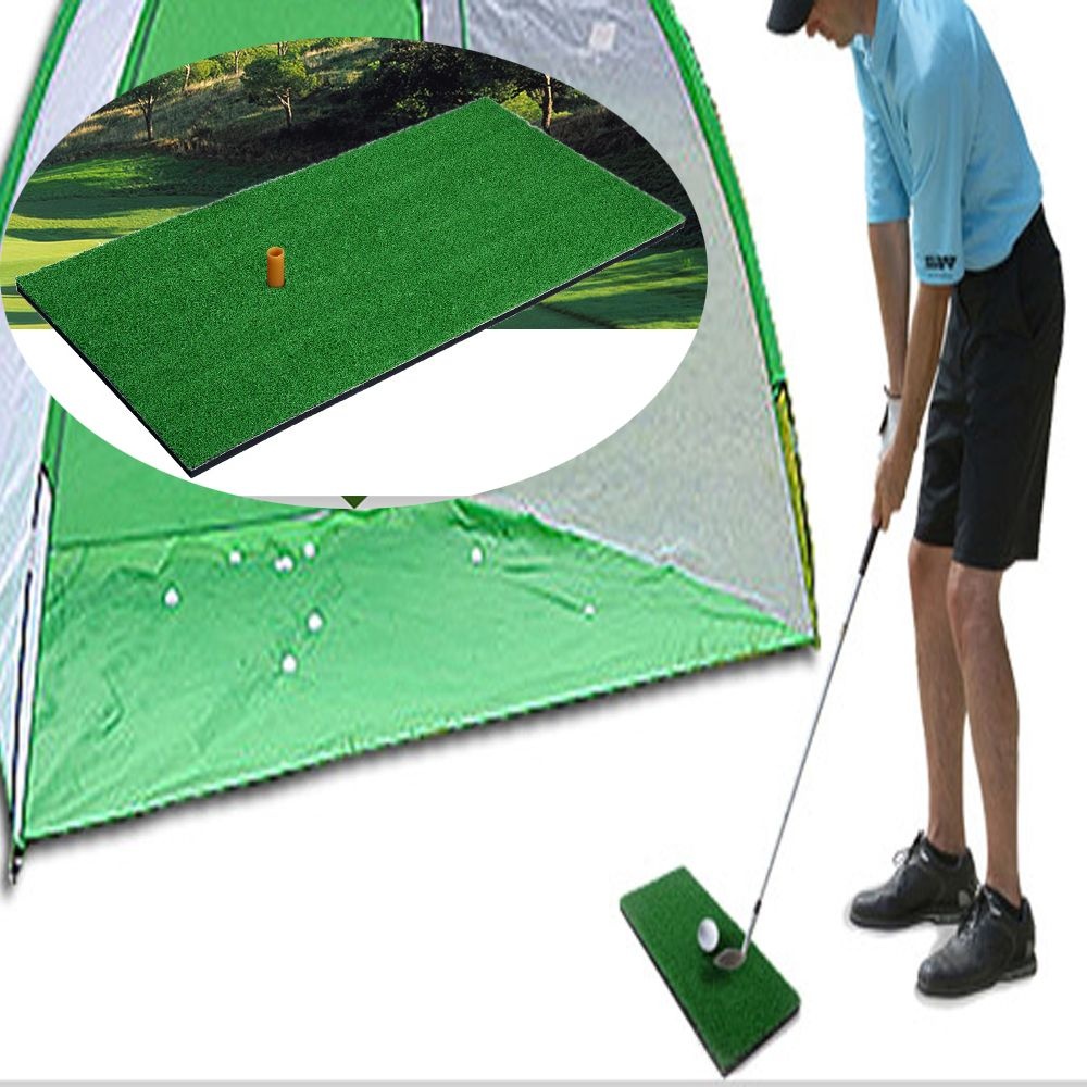 골프연습매트 골프 스윙 매트 연습기 샷 개인 타석 칩