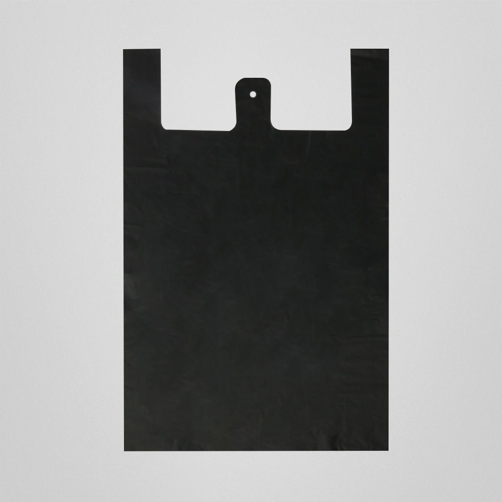 마트 봉투 23x42 700장 검정 블랙 검은 약국 배달 비닐 봉지 손잡이 두꺼운 포장