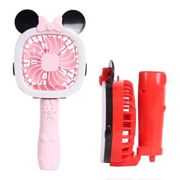 디자인에버 [교보문고] 디자인에버 접이식 LED 리틀마우스 충전식 핸디 선풍기 ver.2+아답터추가