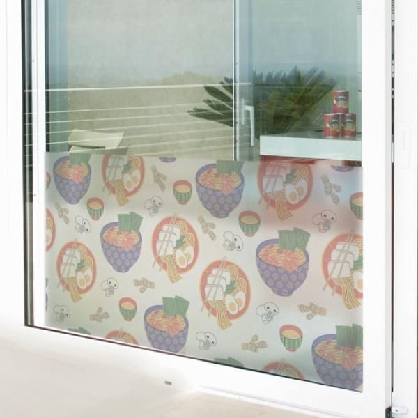 [교보문고] 꾸밈 dc590 m-무점착유리시트 라면집 글라스시트지