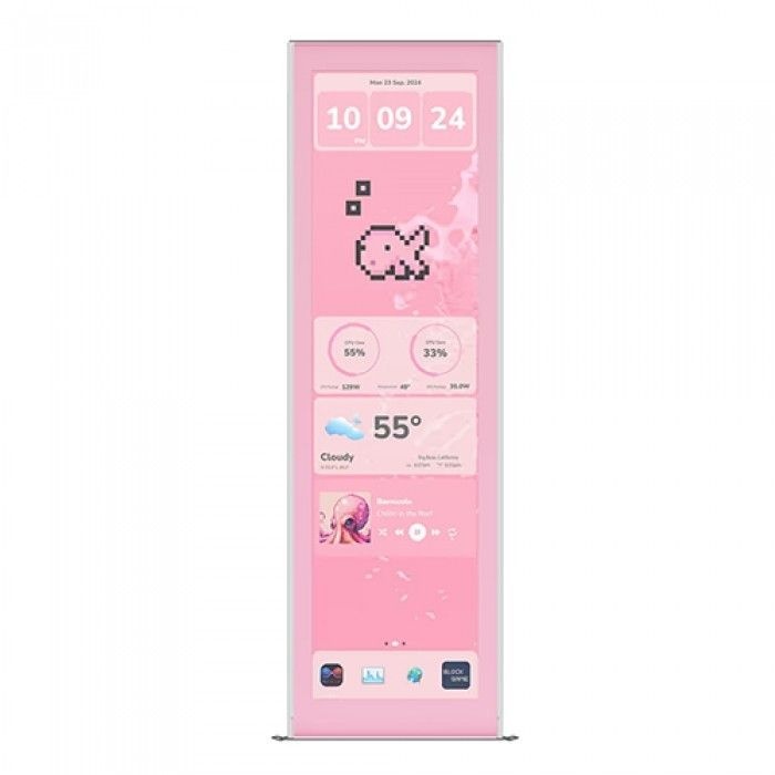 HYTE Y70 Touch Infinite Display Upgrade (스트로베리 밀크)