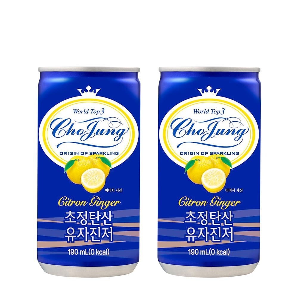 일화 초정탄산 유자진저 190ml X 30캔