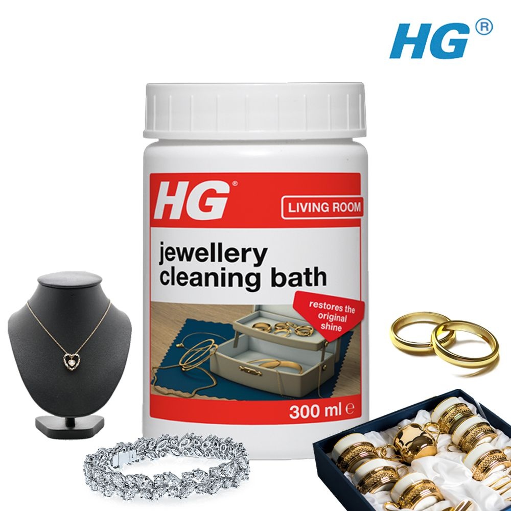 HG 만능 쥬얼리클리너 300ml 은 세척제 금 반지 귀걸이 세척