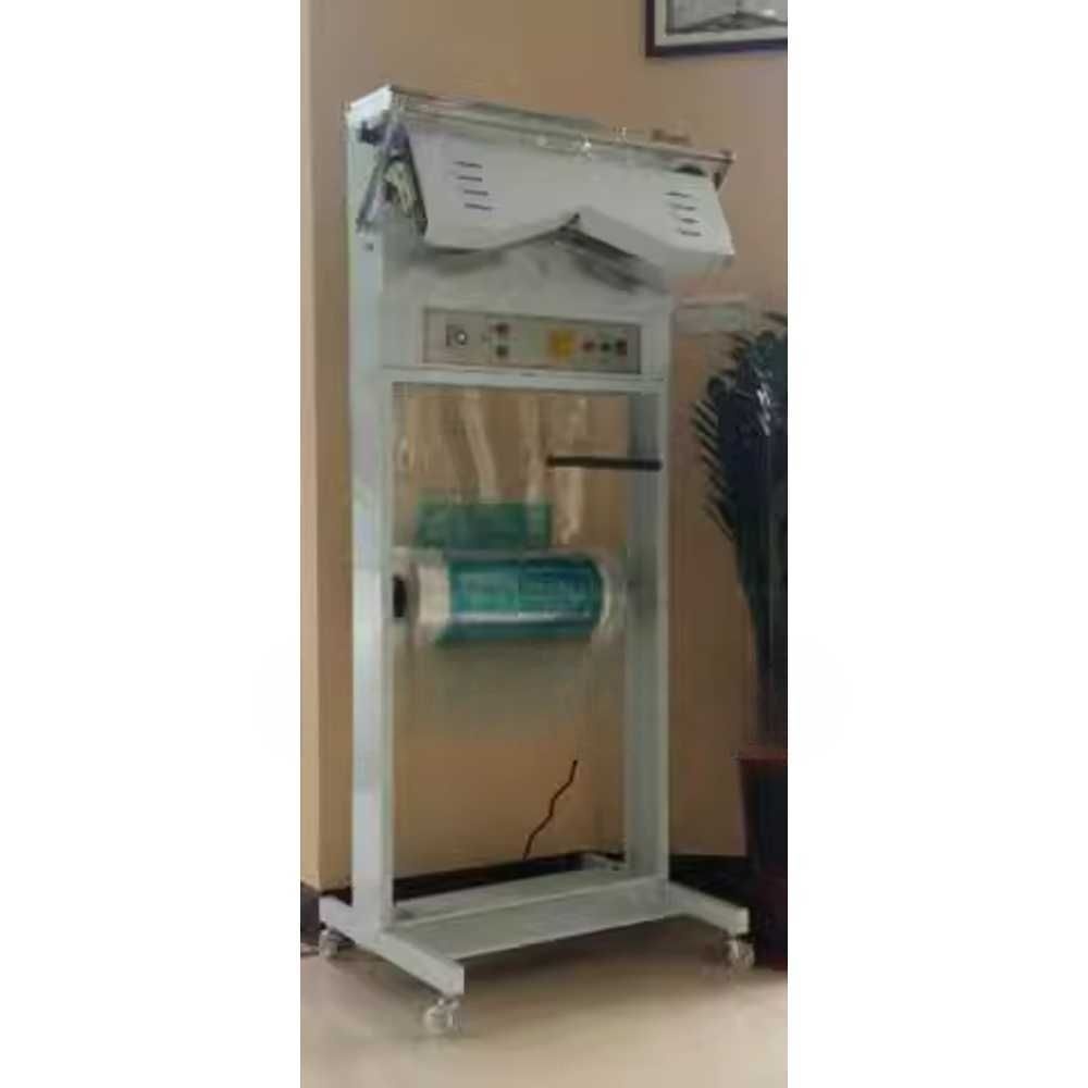 [해외] 세탁소 세탁물 포장기 실링기 트라이클링 공장 압축