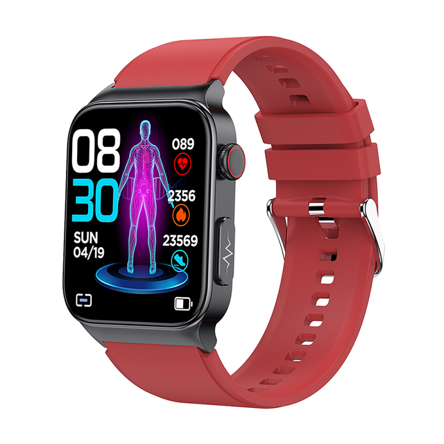 [해외] 무통 혈당 측정기 스마트워치 당뇨검사 새로운 혈당관리 스마트시계 혈압 체온 심박수 수면체크