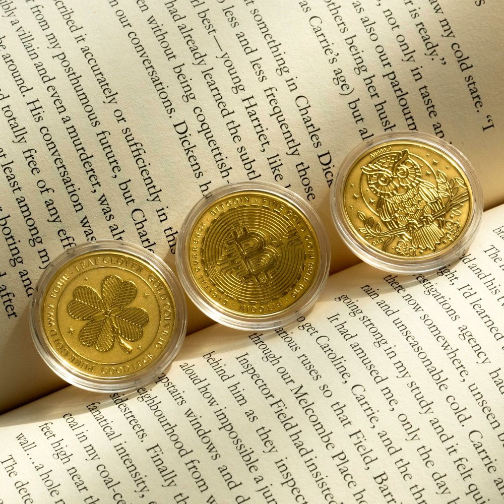 순금 24K 골드바 행운 선물 골드 부엉이 코인 0.1g