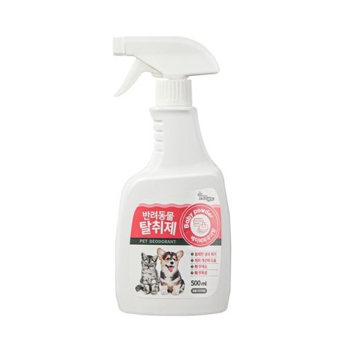 펫퍼스 항균 애견탈취제 500ml 베이비파우더향