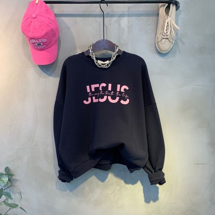 씨샵인더룸 / (봄신상,무료배송)저스 배색 레터링 프린팅 ..