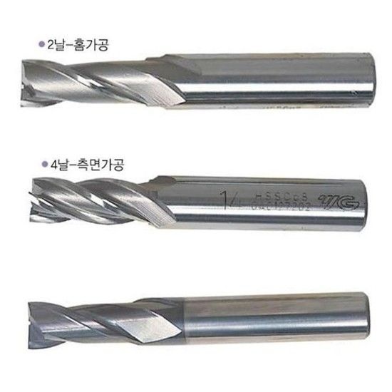 [ME854196_52CE]TIALN 코팅엔드밀 4551 2F 38.0mm 65mm