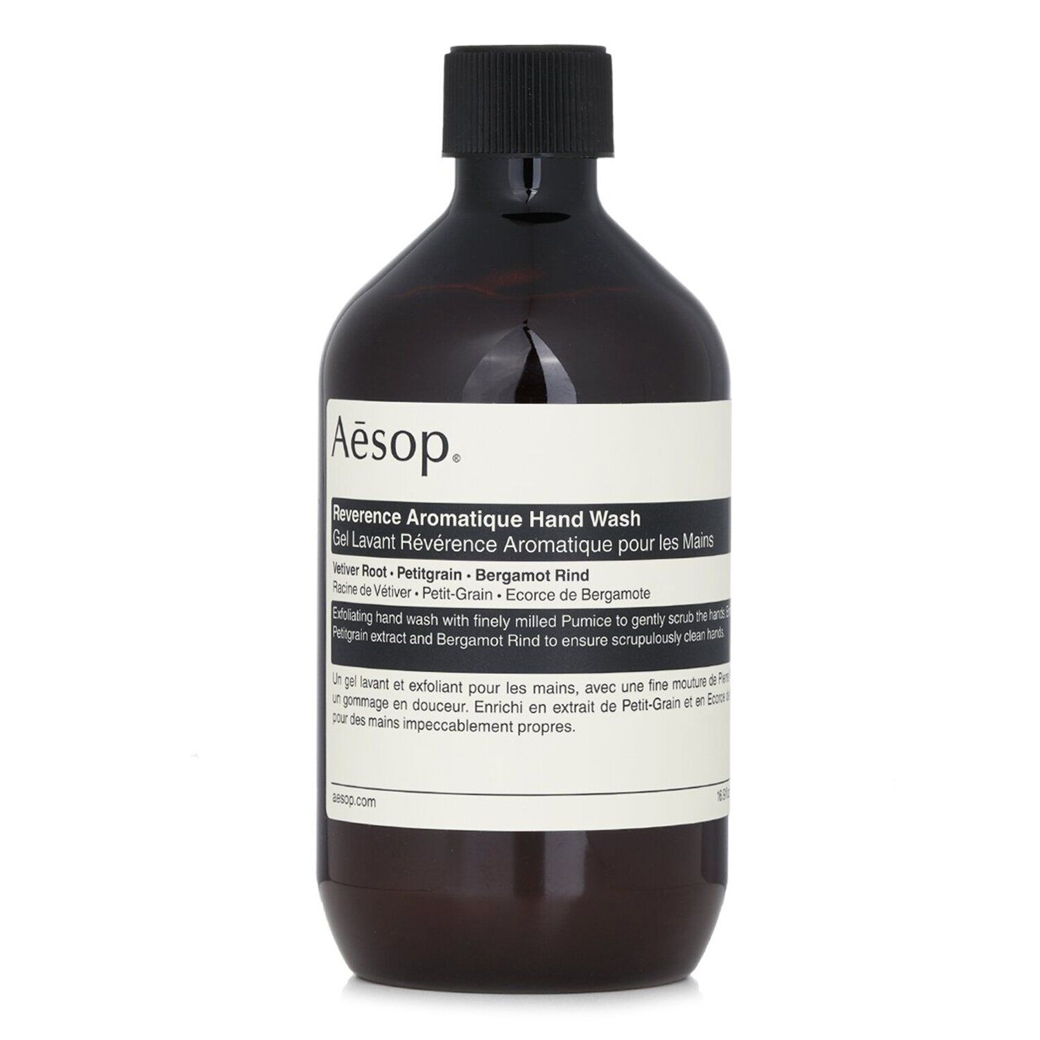 [해외] 이솝 나사 캡이 있는 경건한 아로마티크 핸드워시  500ml/16.9oz