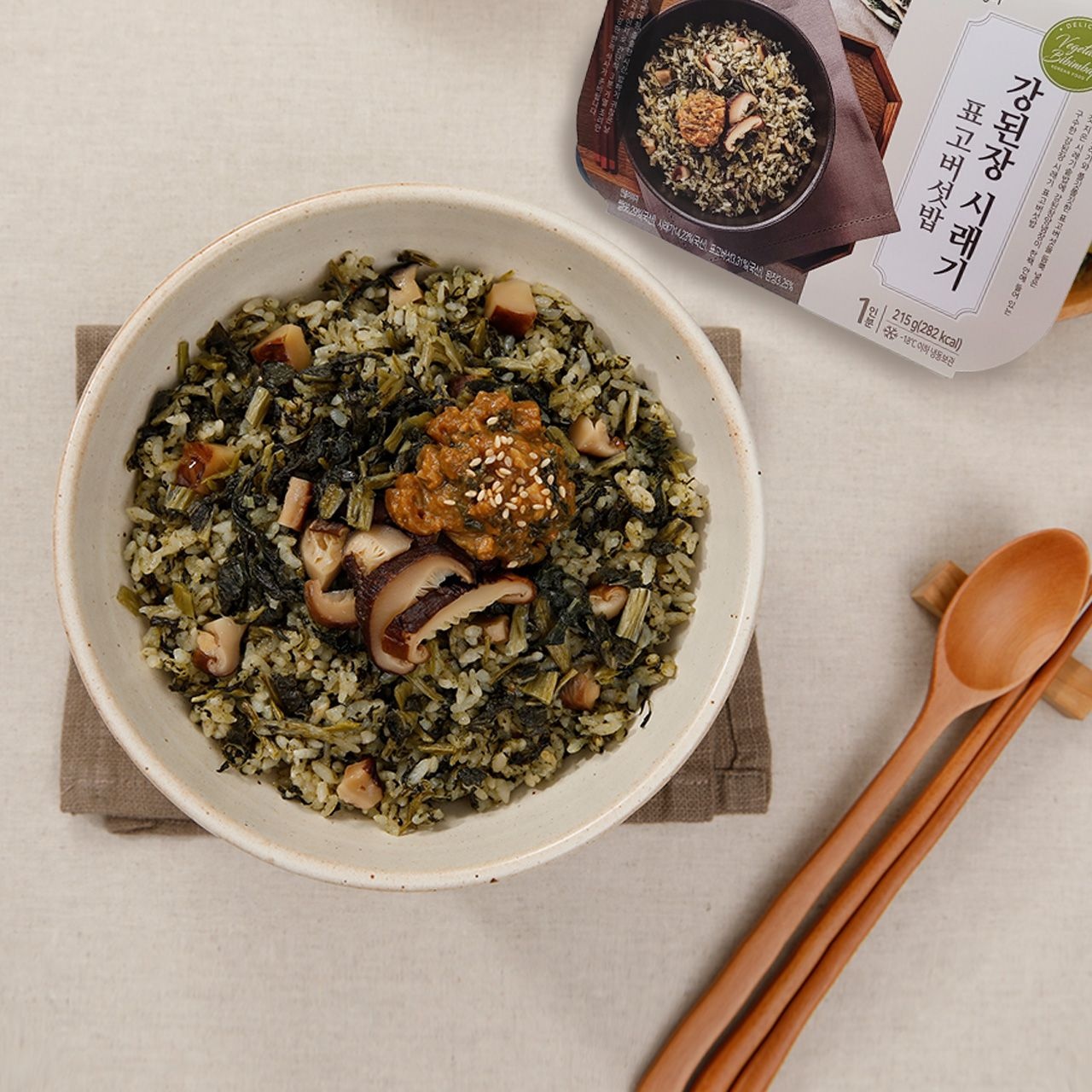 하늘농가 강된장 시래기 표고버섯밥 8팩