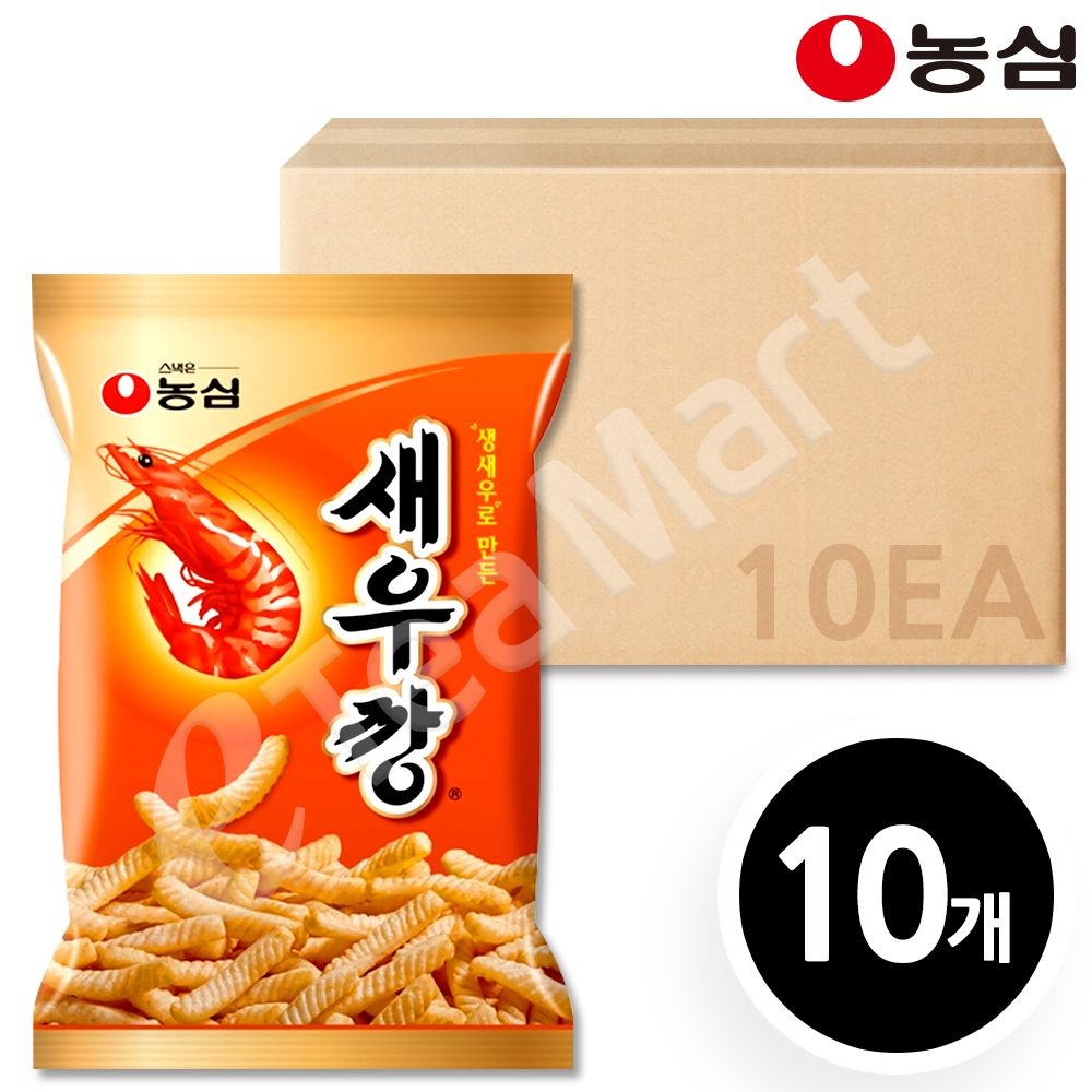 [온세일]농심 새우깡 90g x 10봉