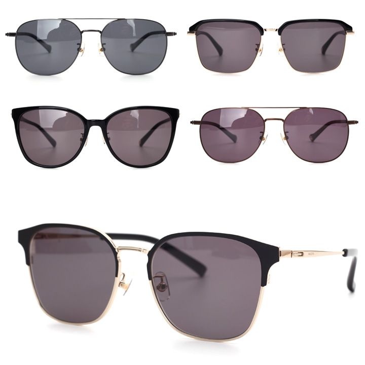 헤지스 HZ2577 C01 57mm 헤지스 편광 뿔테 하금선글라스