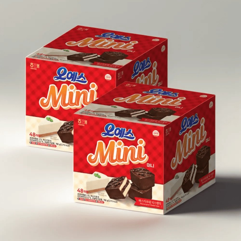 오예스 미니 768g 2박스