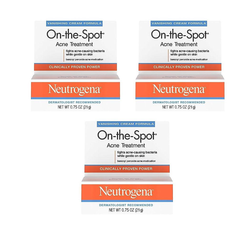 3개 세트 Neutrogena On-The-Spot뉴트로지나 온더스팟 트리트먼트