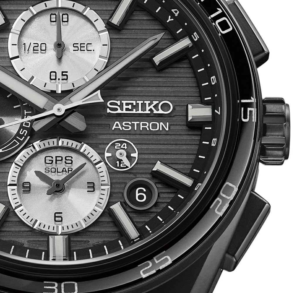 세이코 아스트론 2025년 모델 넥스터 남성 티타늄 블랙 손목시계 SBXC179