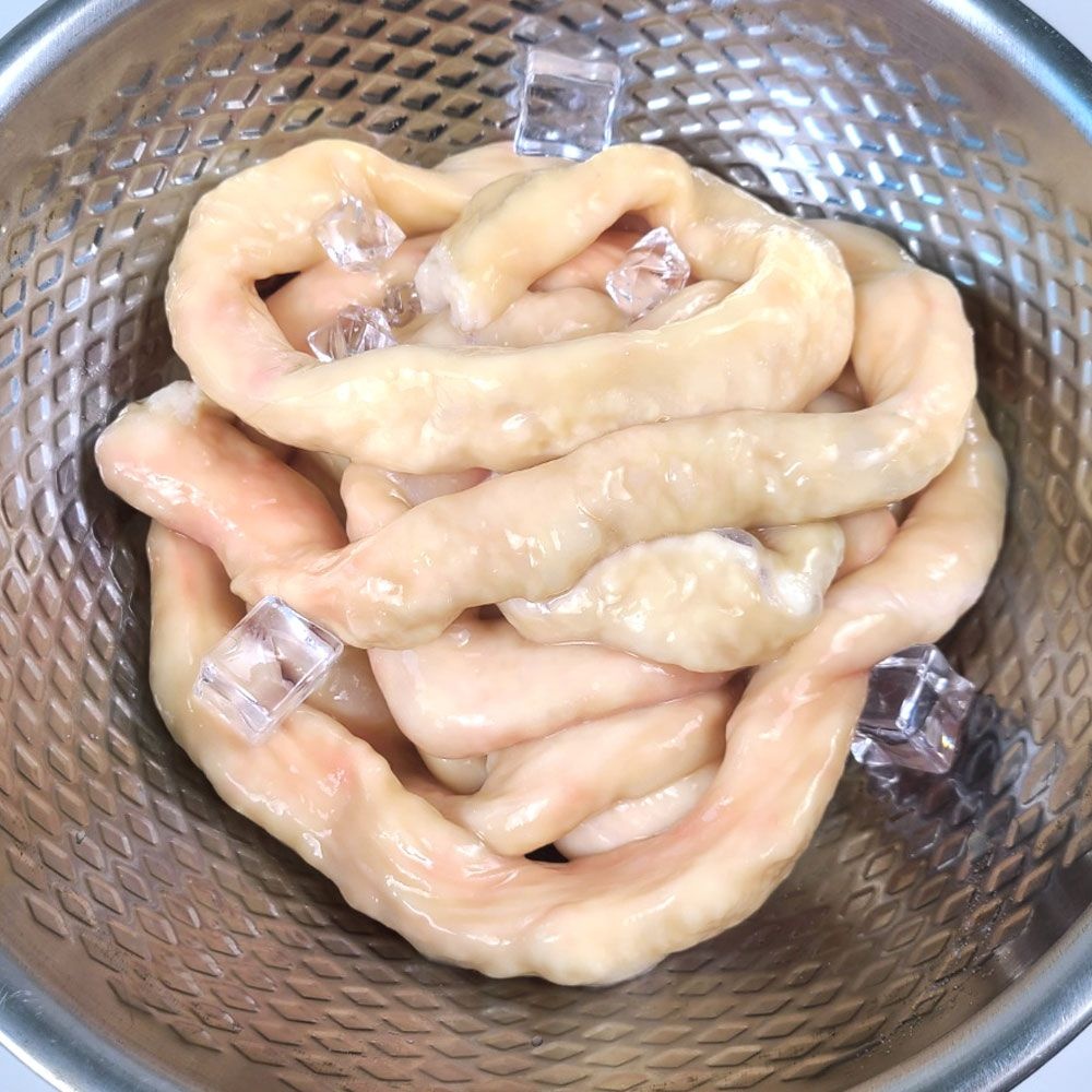 [(주)두드림]한우 소곱대창 500g 전골용 뒤집은곱창 냉동 낙곱새용