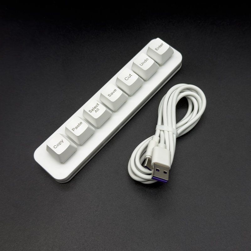 [해외] 단축키 키보드 자판기 컴퓨터 영상 프로그래밍 포토샵 사무용 코딩용 매크로