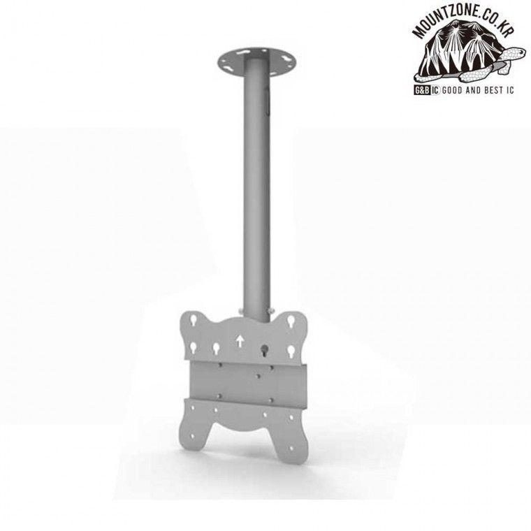 마운트피아 27-42형 천정형거치대 실버 C25-900S
