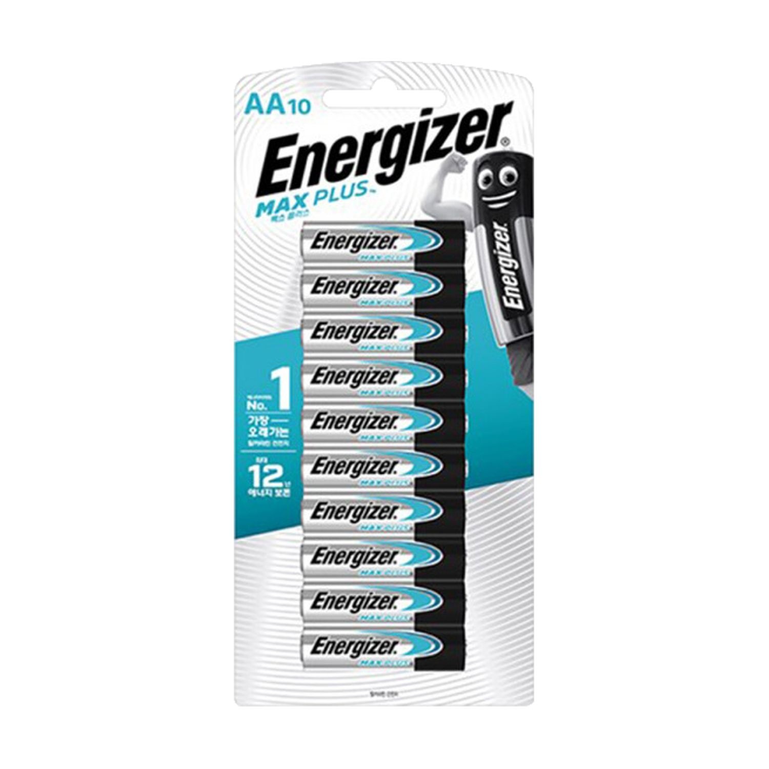 에너자이저 알카라인 건전지 맥스 플러스 AA AAA 1.5V 10개입