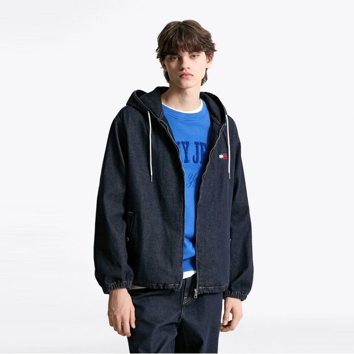 [라스트60%][공식] [UNISEX] 데님 후드 집업 T32F0NJC02TML11AP (정상가:219,000원)