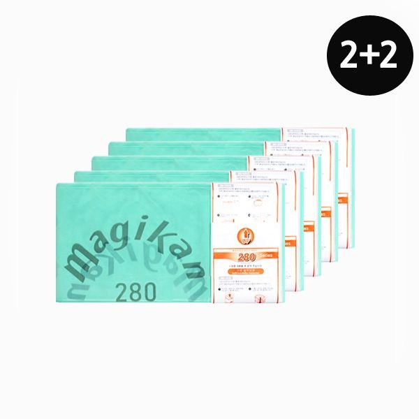 매직캔 리필봉투 280 베이비파우더향 5롤 2+2 M280A M280B MH280 MJ280