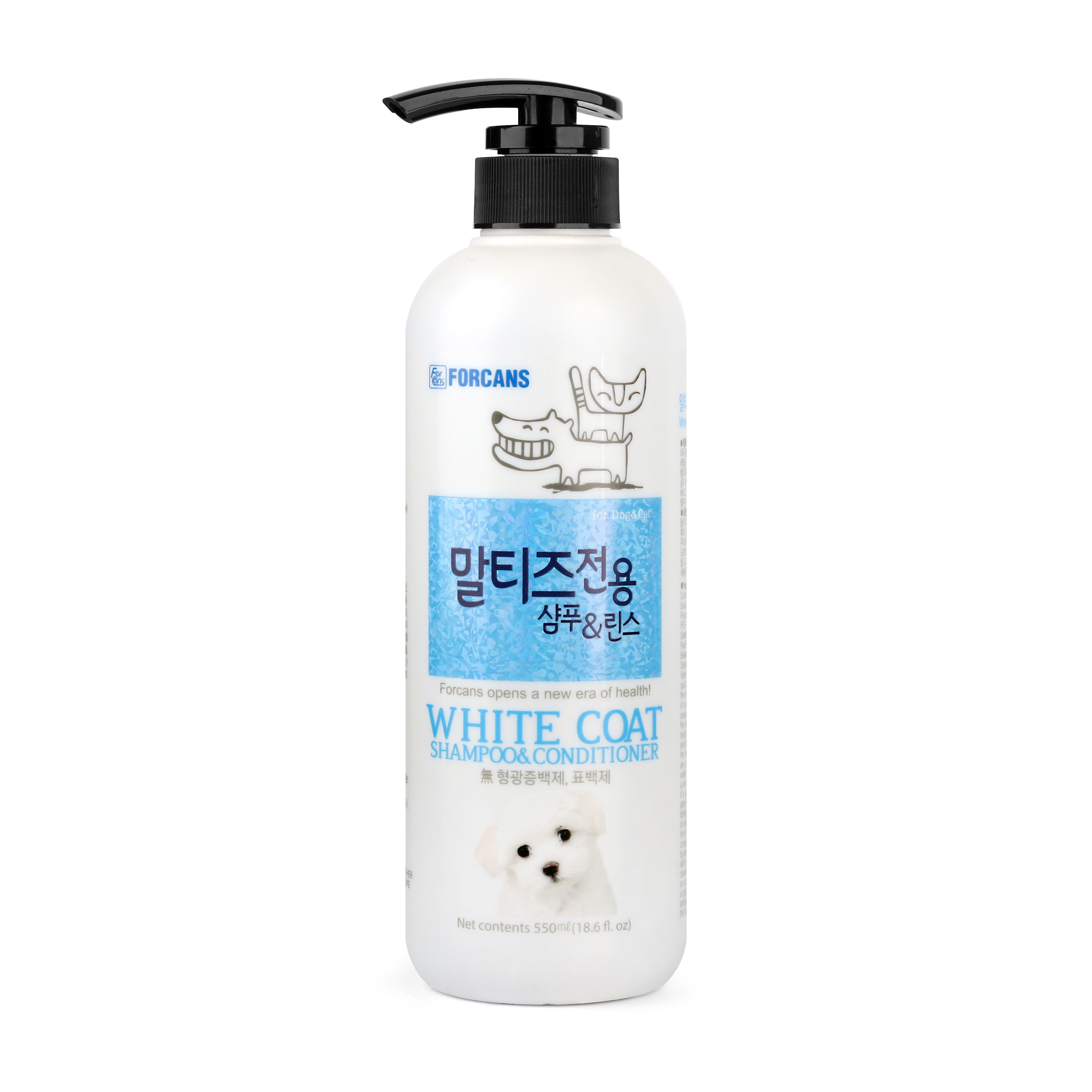 포비스 말티즈 전용 샴푸&린스 550ML
