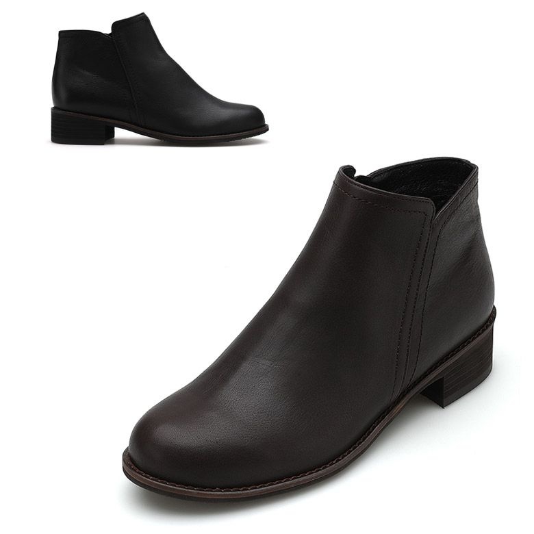 [롯데백화점] 미소페 여성 앵클부츠 012446018 3cm 2color