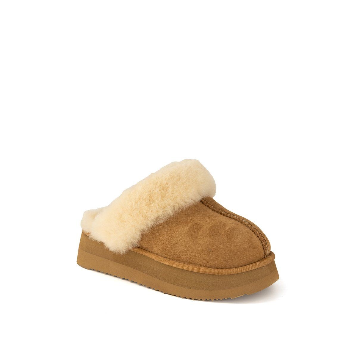[롯데백화점] 탠디 여성 퍼 블로퍼 (굽 5CM) G24427_BEIGE