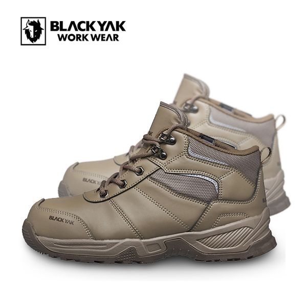 블랙야크 워크웨어 블랙야크 YAK-50 논슬립 지퍼 경량 안전화 현장 안전작업화
