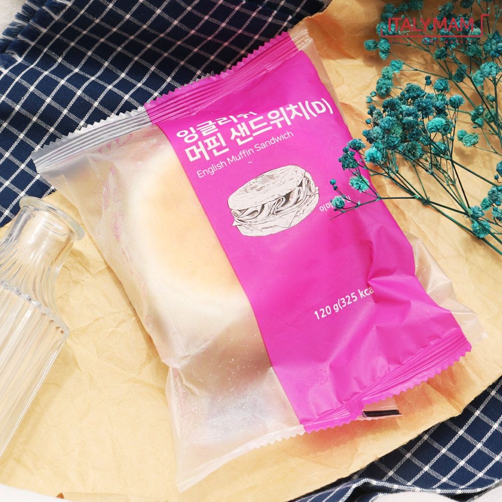 (주)유로베이크 디보트코리아 잉글리쉬머핀 샌드위치 120G