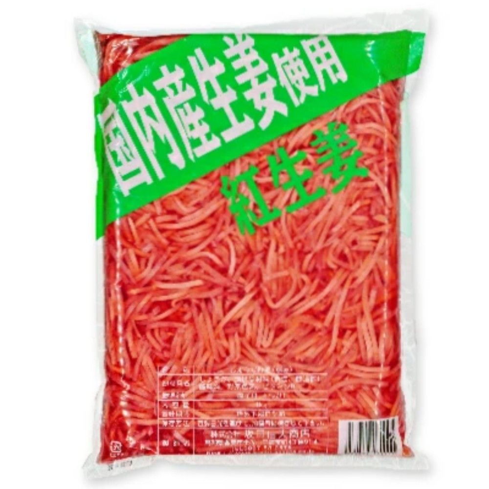 일본산 사카다 노부오 상점 베니쇼가 초생강 베니쇼우가 1kg