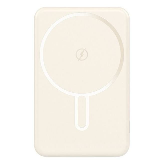 스마텍 20W 초경량 고속충전 맥세이프 보조배터리 5100mAh C타입 베이지 STCMB5