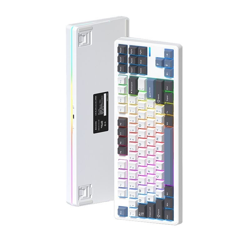 [해외] RICCKS 릭스 RS8 유무선 기계식 키보드 텐키리스 87키