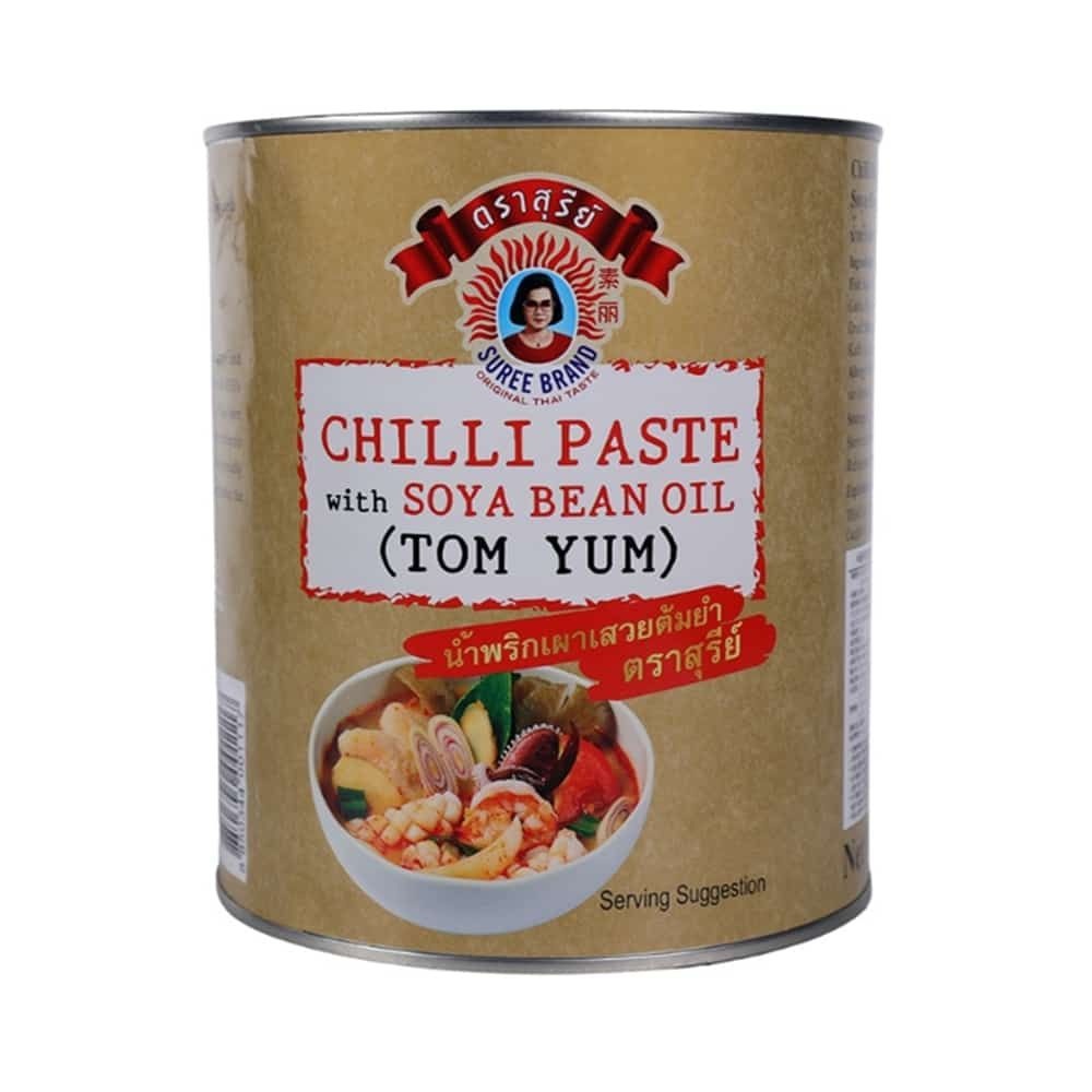 대용량 태국 똠얌 소스 칠리 페이스트 소야 빈 오일 식당 업소용 3kg