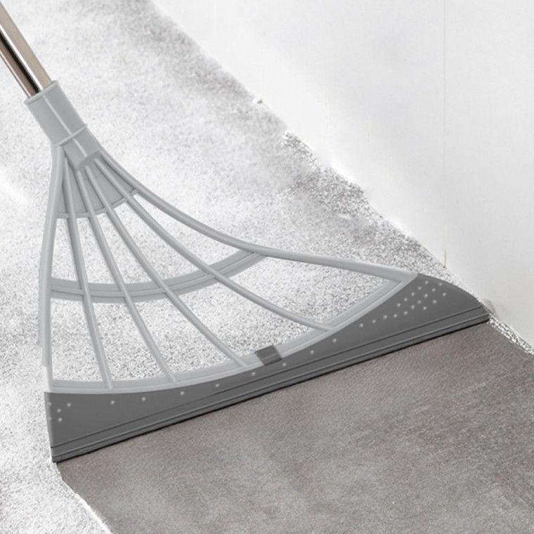 화장실 실리콘 유리창 머리카락 물기제거 털 청소 강아지 빗자루 고양이