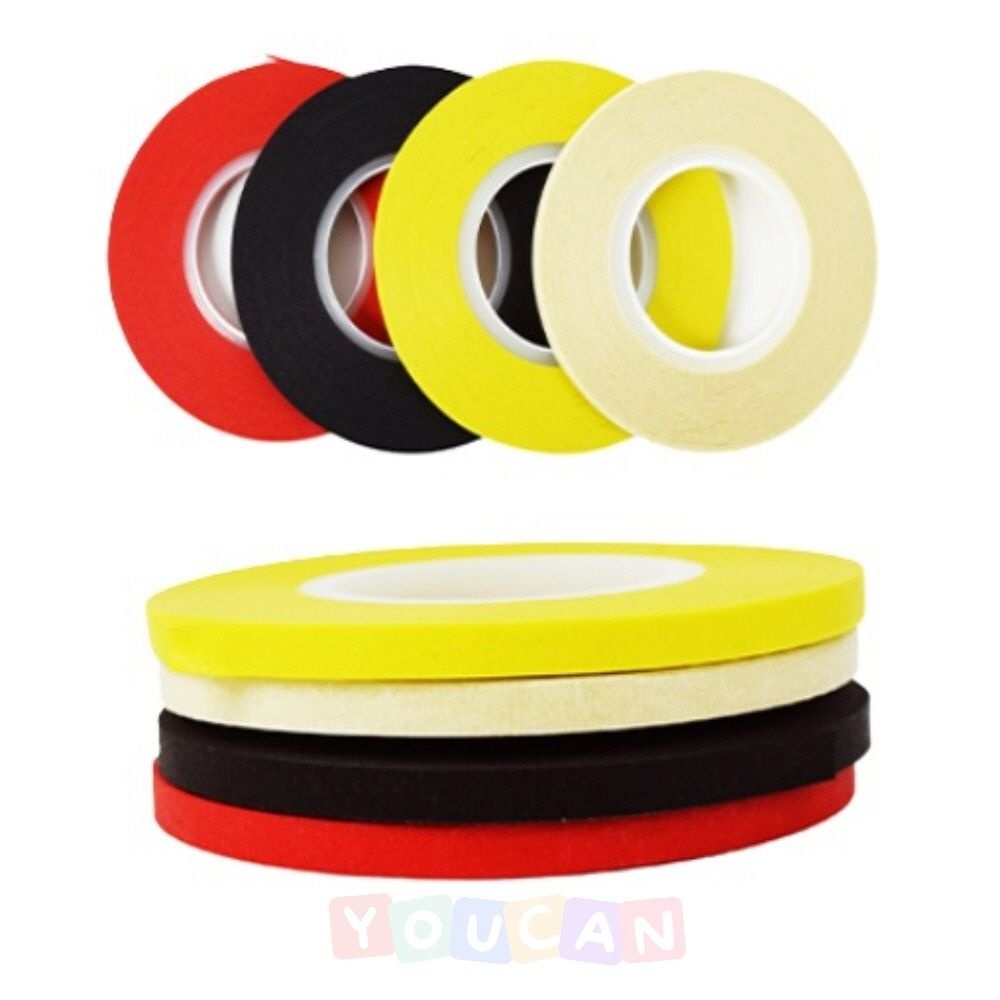 라인테이프 3.5MM 노랑 그리프라인 검정