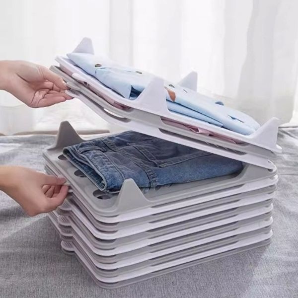빨래개기 초간편 옷접기판 정리도우미 옷접는 폴더