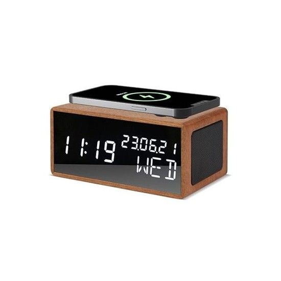 시계 블루투스피커 고속무선충전기 탁상시계 블루투스스피커