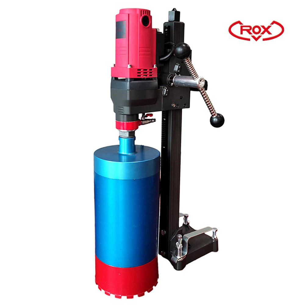 록스 하켄 코아드릴 205mm 습식 코아 드릴