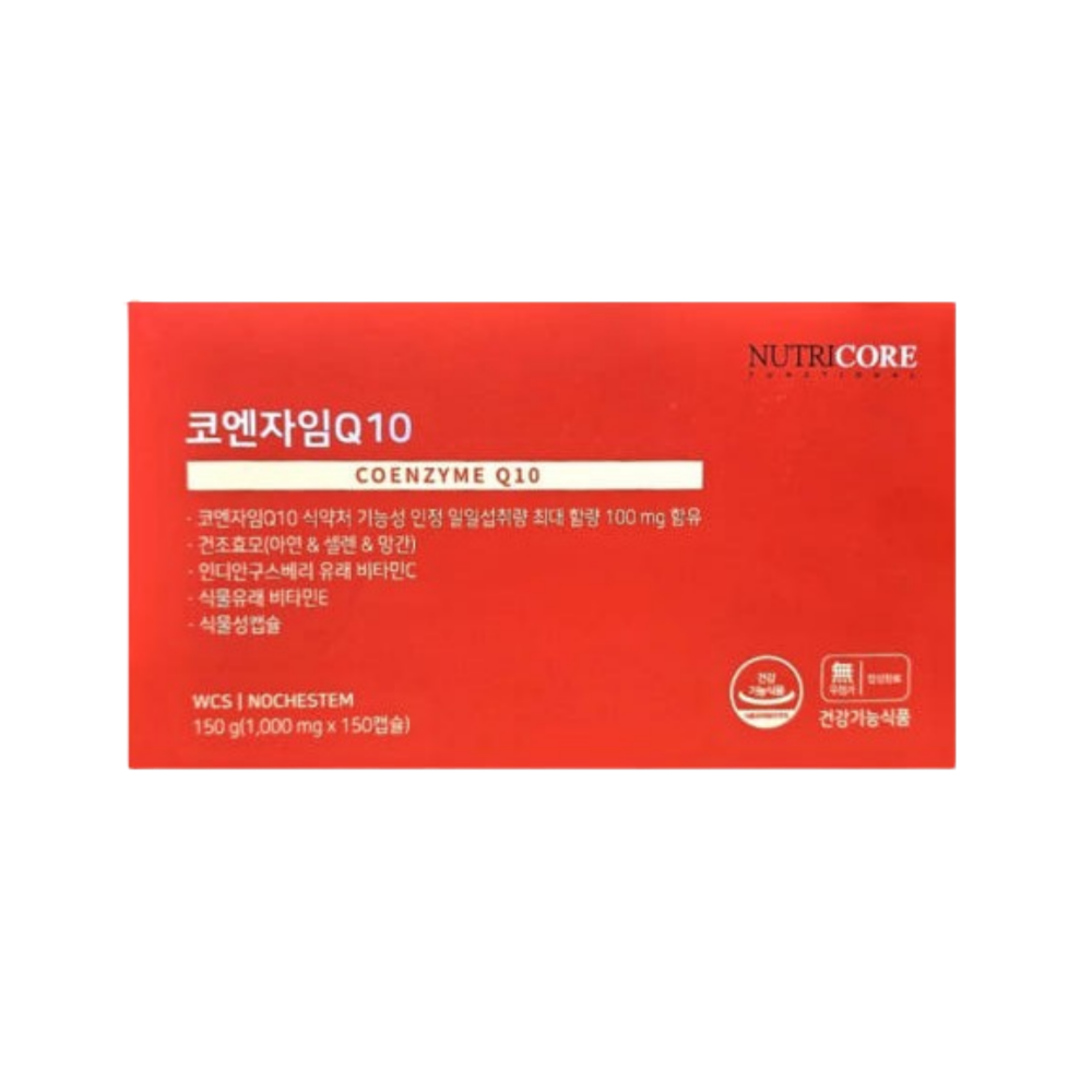 뉴트리코어 코엔자임Q10 코큐텐 1000mg x 150캡슐