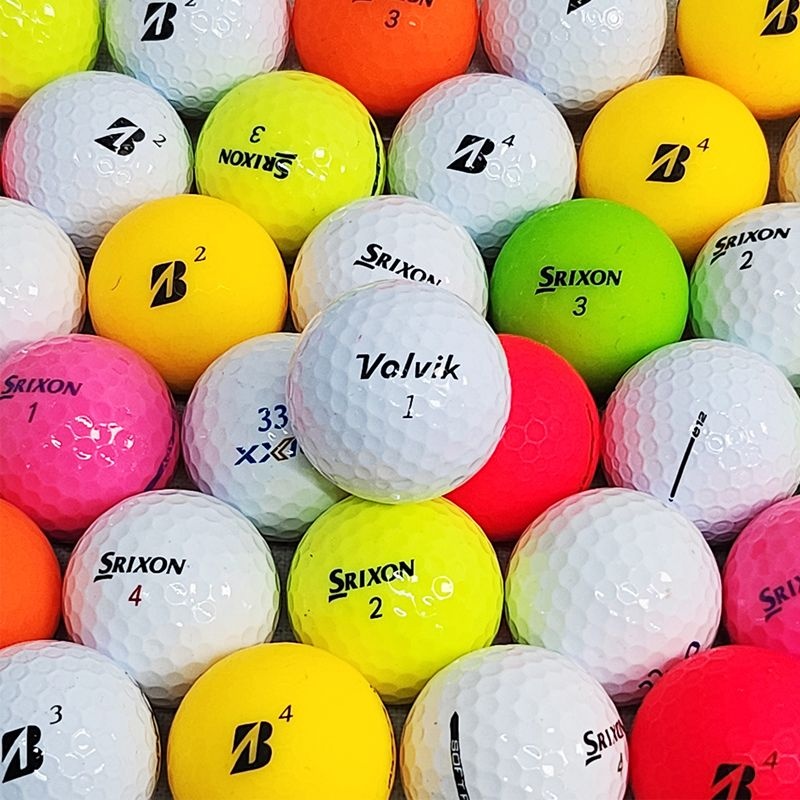 [브랜드 혼합 골프공] 프리미엄 로스트볼 스페셜 S급 특A급 A+급 실속형 A급 (택1)(10pcs) 연습용 필드용 화이트 컬러