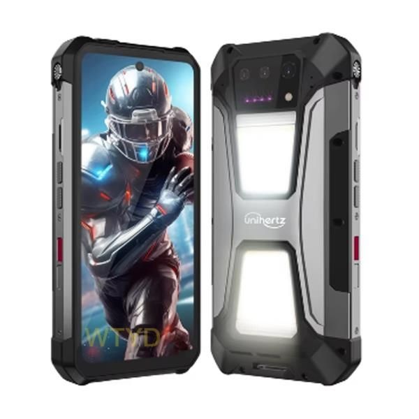 Unihertz 탱크 2 프로 8849 견고한 휴대폰, 프로젝터 포함,