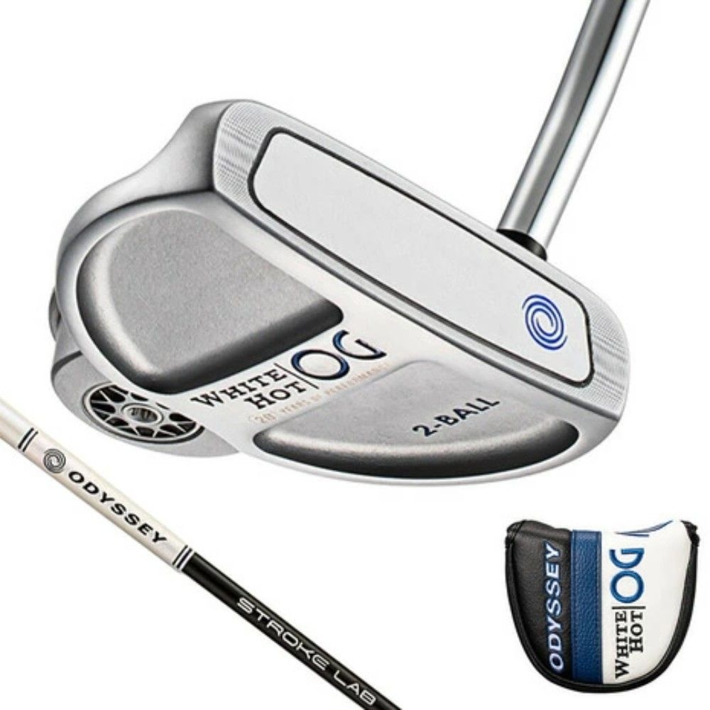 [해외] 캘러웨이 여성용 오디세이 2022년 화이트 핫 OG 2-BALL 퍼터