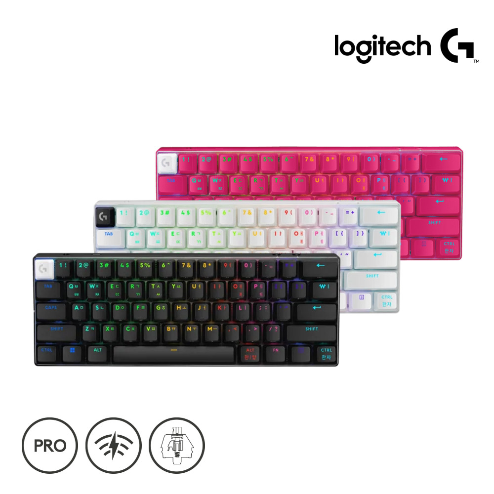 로지텍G 로지텍코리아 로지텍G PRO X60 TKL 무선 키보드