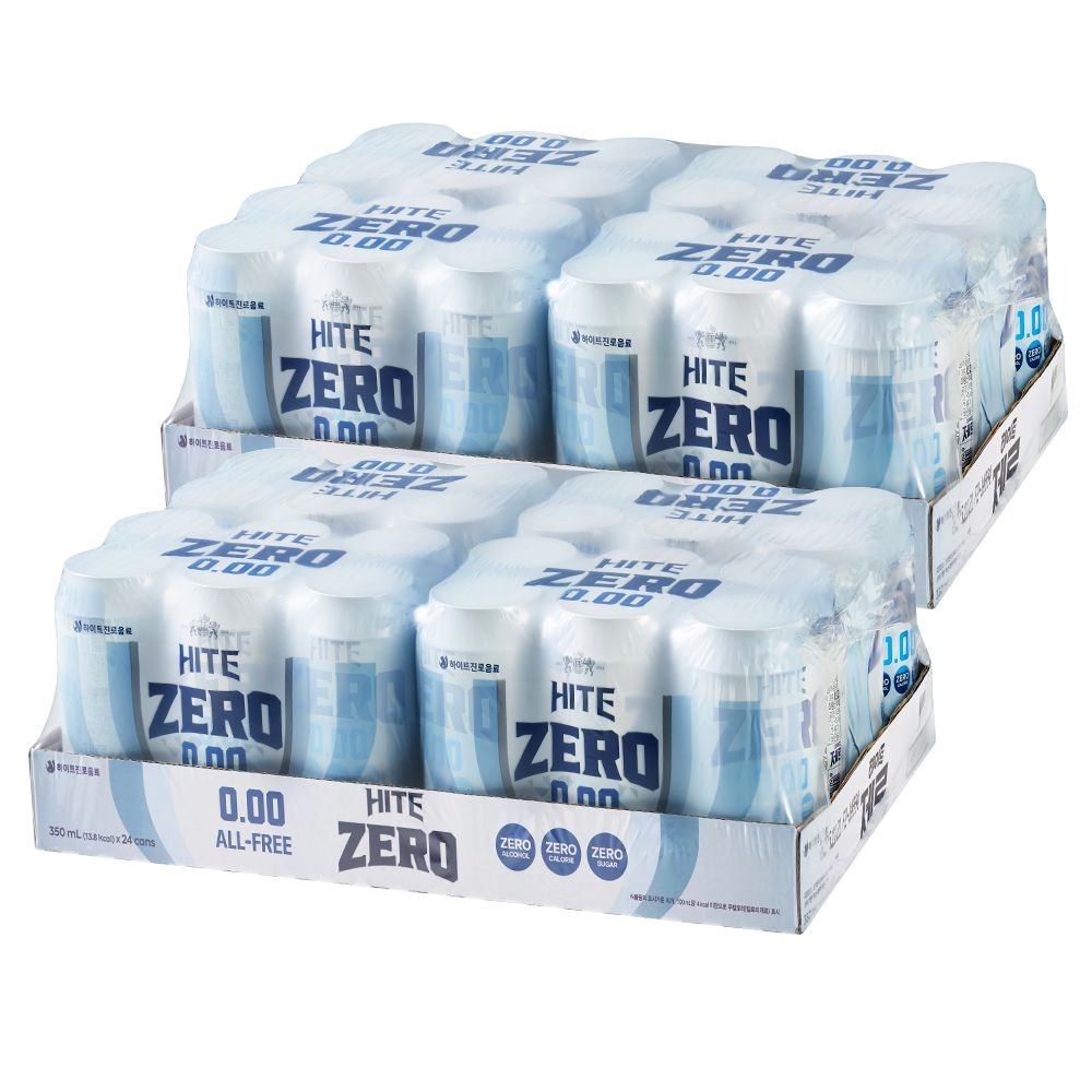 하이트제로 무알콜맥주맛음료 하이트제로 350ml X 48캔 이중박스포장