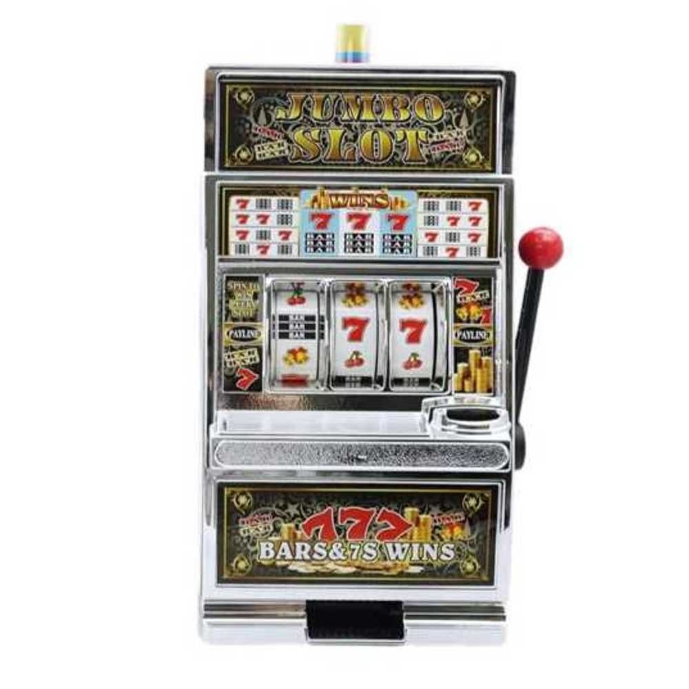 슬롯게임기 돼지저금통 777레버 소리 조명 미니 라스베가스