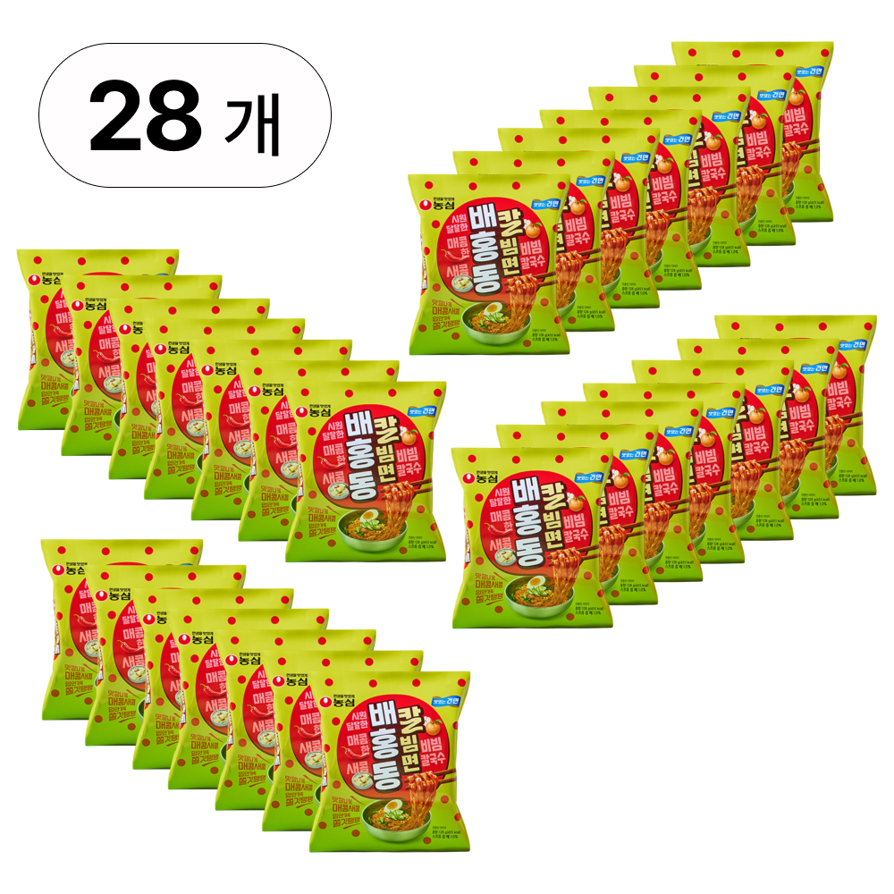 배홍동 칼빔면 128g, 8개 상세사진 3